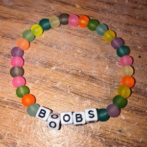 Boobs bracelet